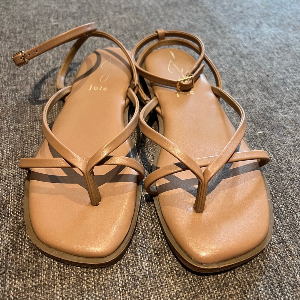 Joie Women's Beige Strappy Sandals